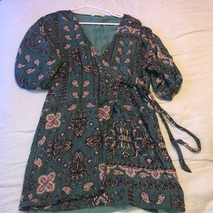 Vici Dolls kimono style wrap dress